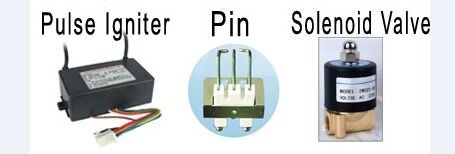 Electric Gas Oven Spare Parts Ignition 3 Needle Type Pin Corrosion Resistance