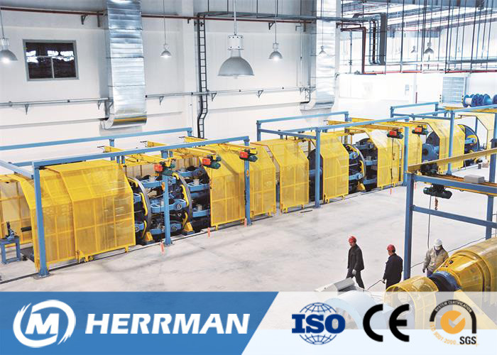Cage Type Wire And Cable Stranding Machine High Speed Planetary Structure