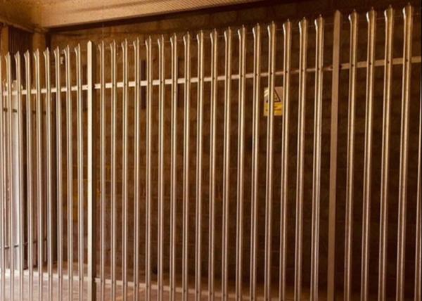 European Style Pvc Coated 3.6m Height Metal Palisade Fence Panels For Road