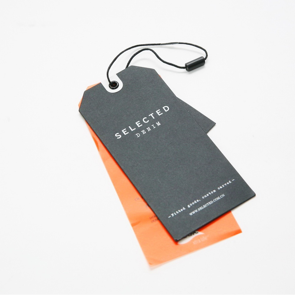 Custom paper hang tags, garment tags, jacket tags,custom logo printed paper hang tags swing tags