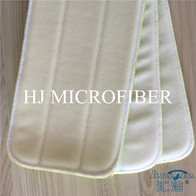 Green Color Microfiber Wet Mop Pads Twist Pile Refill Mop Fabric Home Cleaning Mop Heads