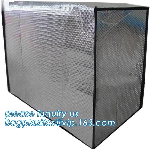 Reusable thermal insulated pallet covers, Thermal insulated pallet blankets, Radiant Barrier Foil Heat Resistance Bubble