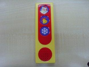 Customized english sound Voice Recordable Books with mp3 music talking panel