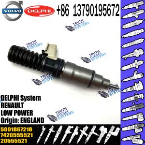 New Diesel Engine Fuel injector 20555521 5001867218 7420555521 21028880 for VOL BEBE4D MD11