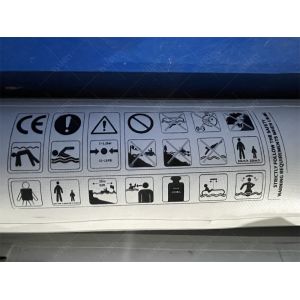 Round Inflatable Water Hammock Floating Raft 10 Classic Lounge Inflatable