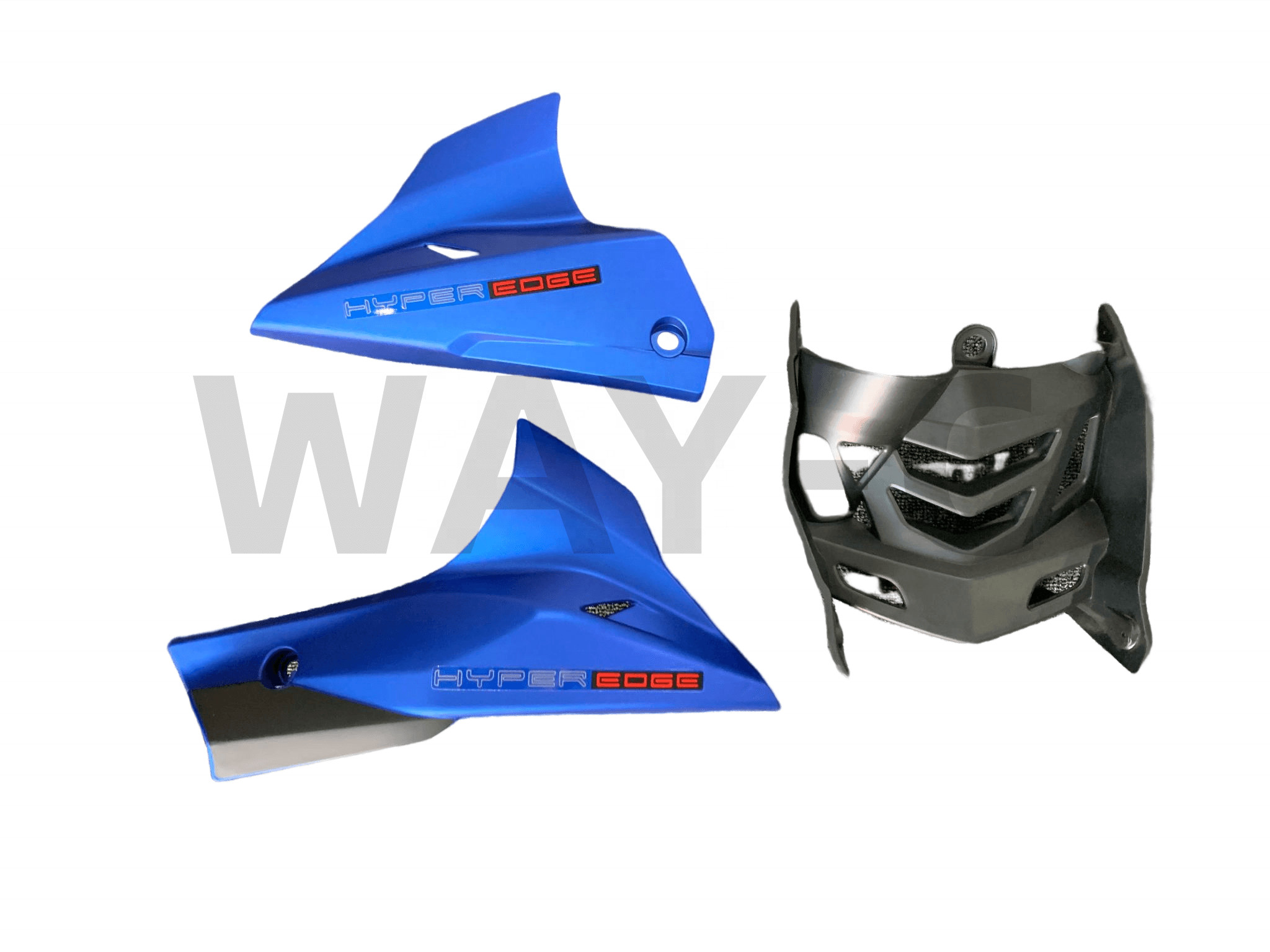 N9222779 Plastic Motorcycle Engine Guard Center Set LH/RH For TVS APACHE RTR