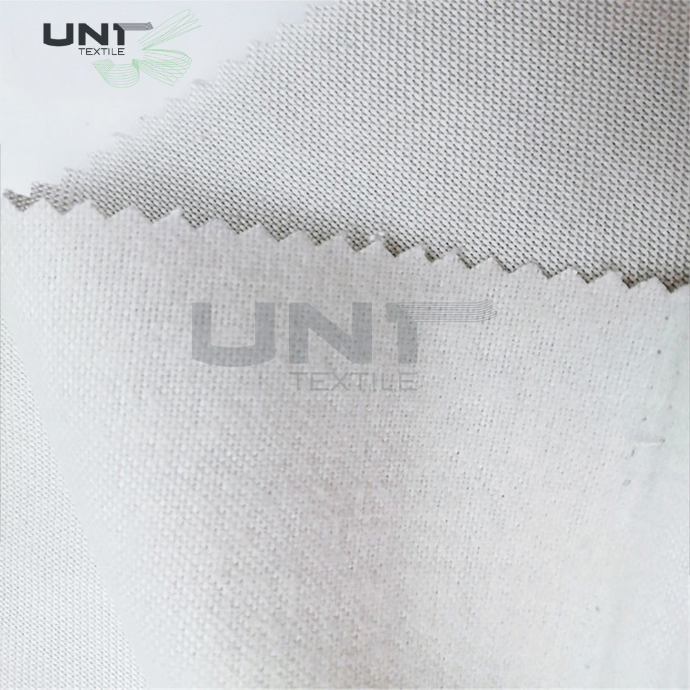 380gsm Wool Polyester Necktie Interlining Fabric Double Brushed