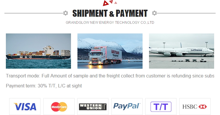 Solar System Lithium Power Battery Lifepo4 48V 6000 Times Cycle Life