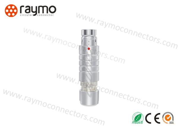 IP68 Waterproof Metal circular Connector, cable mounted str plug Fischers S