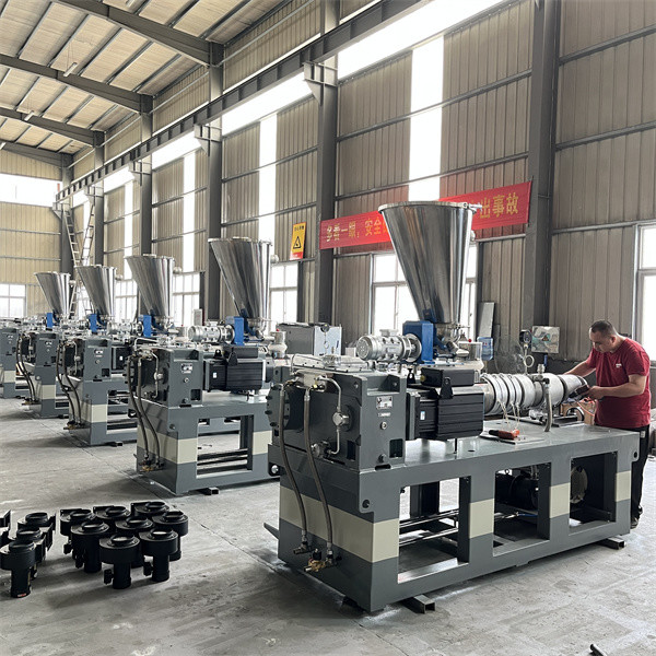Agriculture Double Screw Extruder Machine Plastic PVC CPVC UPVC Pipe Machine