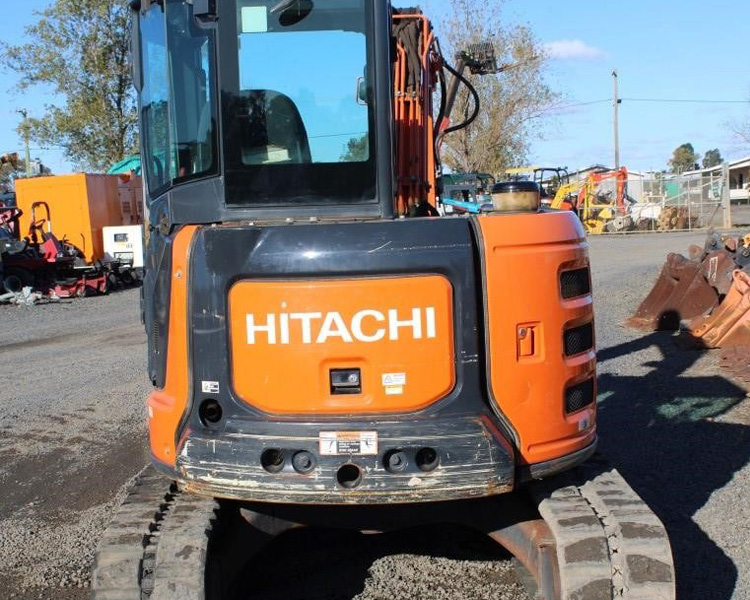 5 Tons Hitachi Used ZX55-5A Second Hand Mini Digger With YANMAR Engine
