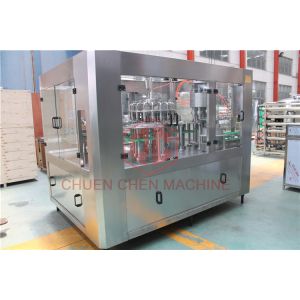  6000 BPH Hot Juice Filling Machine 330ml - 1500ml Plastic Screw Cap Type Manufactures
