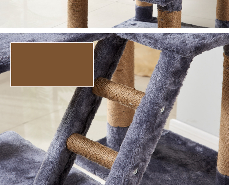 Cat Tree Scratch Post As Photo or Customized Toys Type Interactive Toys Faux Fur Rope