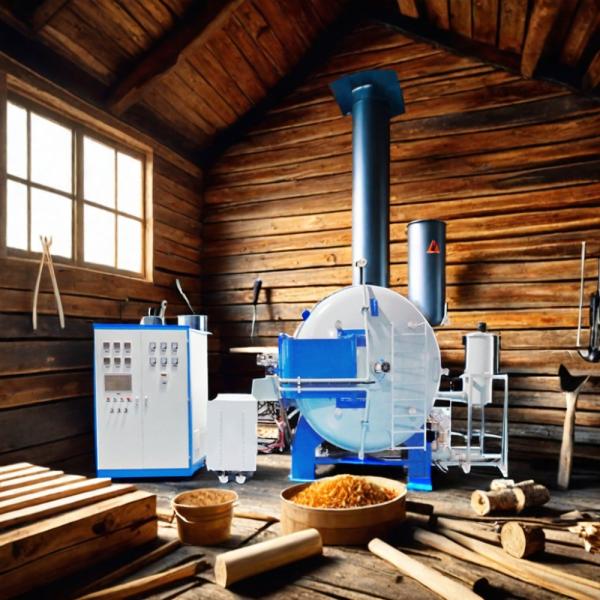 5000L Industrial Vacuum Carbonization Furnace For Hydron Nitron Inert Gas