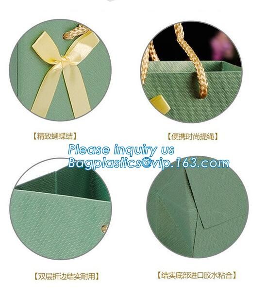 Luxury Paper Gift Carrier Shopping Bag Party Bag with Handles,printed paper carrier bag for apparel shopping bag, bageas