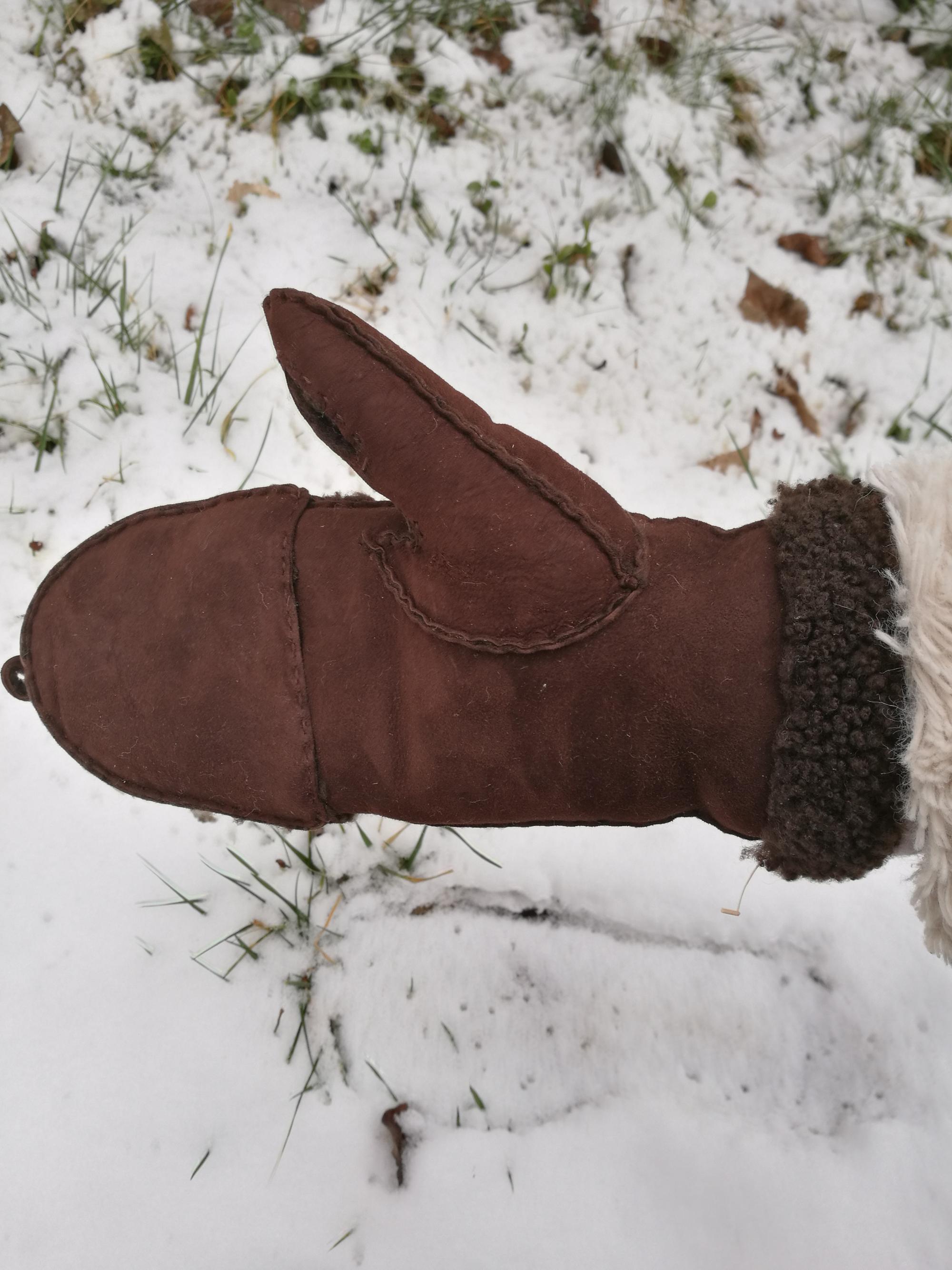 High quality touch screen sheepskin curly wool half finger mitten gloves