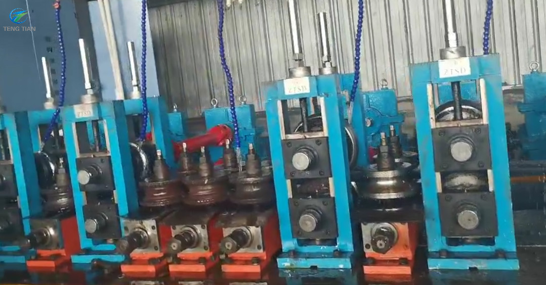 No Roller Change Hf Welding Pipe Machine Tolerance ±0.02mm Square Tube Mill