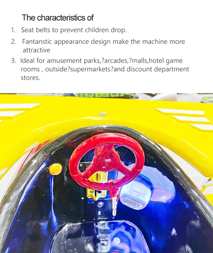 Propeller Big Plane Amusement Equipment Battery Car Fiberglass Kids Ride