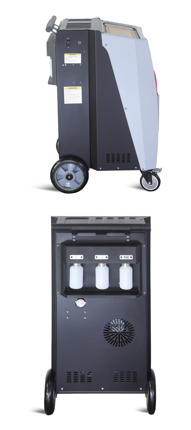 220V Vehicle AC Gas Recovery Machine A/C Recycle Recharge Unit For 134a 1234yf