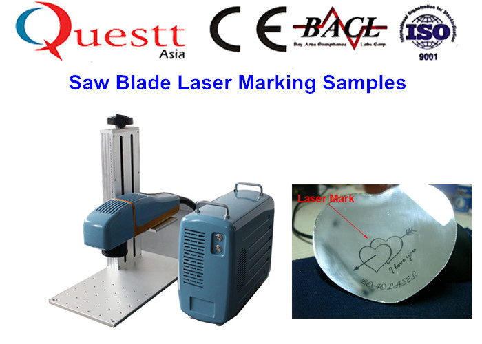 Small Optical Fiber Laser Marking Machine with 20 Watt Laptop Computer Controller