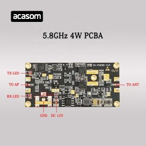 Custom 4W 5.8GHz Signal Booster Antenna Range Extender For DJI Mavic FPV Drones