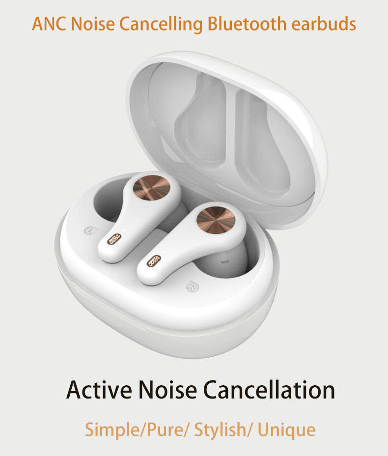 Long Endurance Bluetooth Wireless Earbuds ANC HD Binaural Call