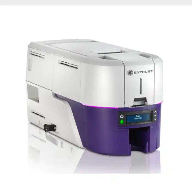Smart Choice Entrust Sigma DS3 Single Sided Smart Business ID Card Printer with SDK