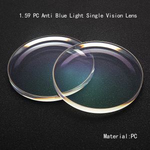 China 1.59 PC Lenses Blue Block Polycarbonate Lens For Block Blue Ray on sale