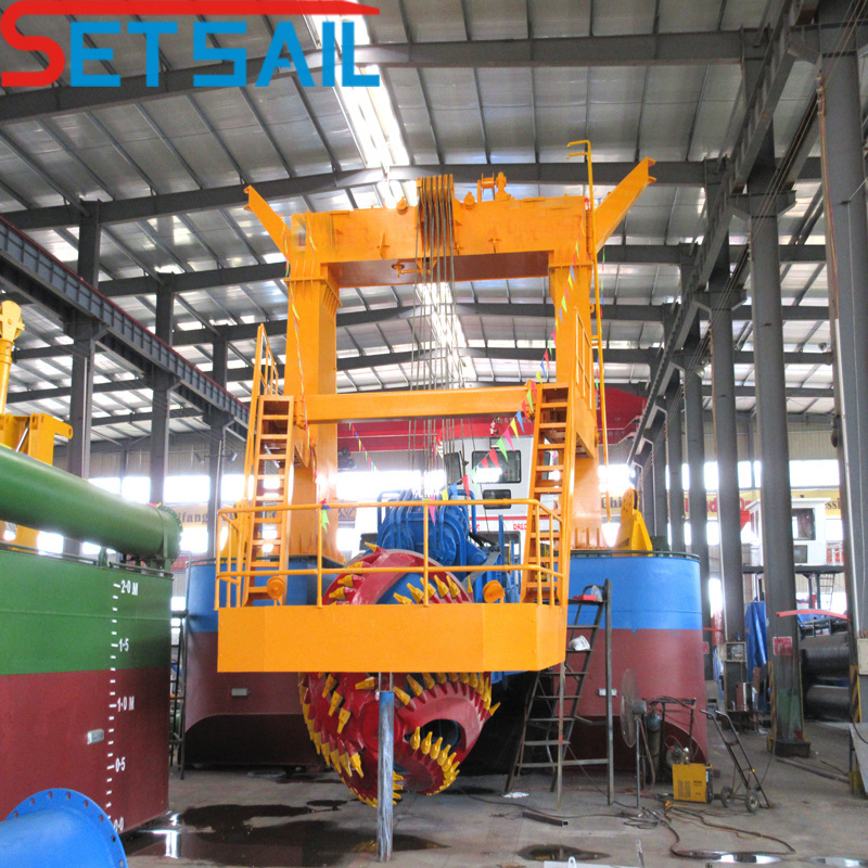 Set Sail 28inch Cutter Suction Dredger with Water Booster Station