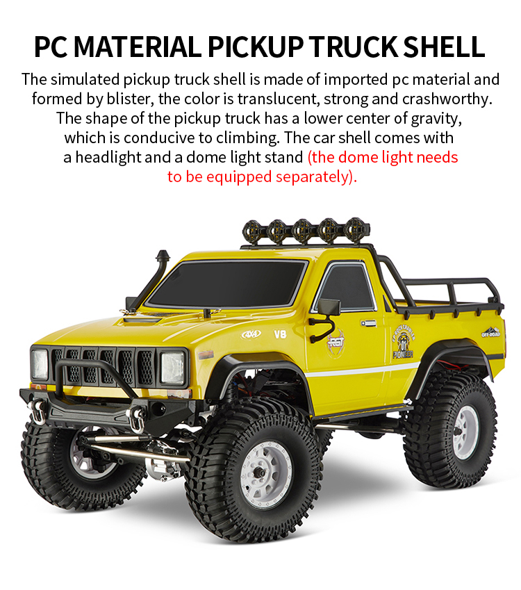 RTR Off Road Remote Control RC Trucks RGT EX86110 1/10 4WD RC Monster Truck