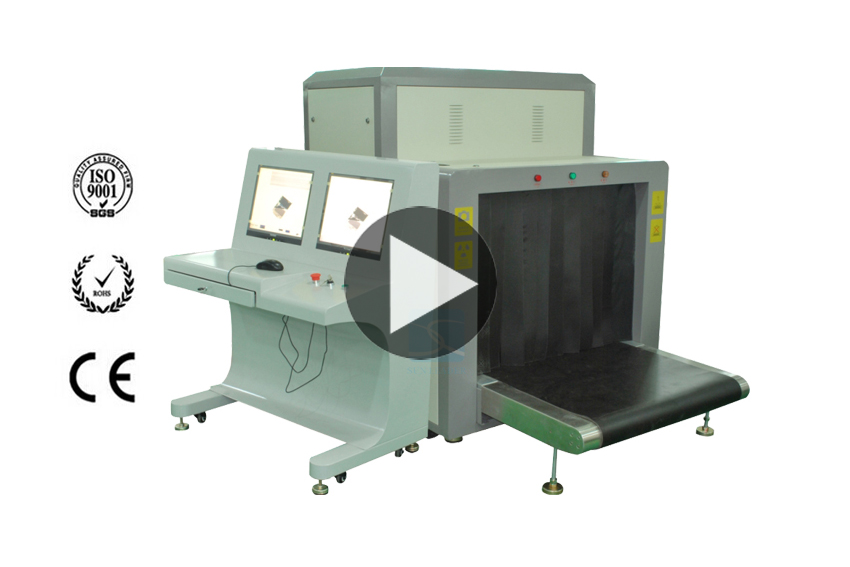 International security standard x ray baggage scanner screening machine used in airport with low price