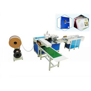 1/4'' Fully Automatic Spiral Binding Machine, 3:1 Automatic Punching Binding