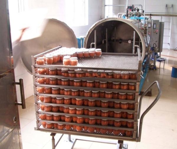 Food Processing Small Scale Industrial Autoclave Canned Food Retort And