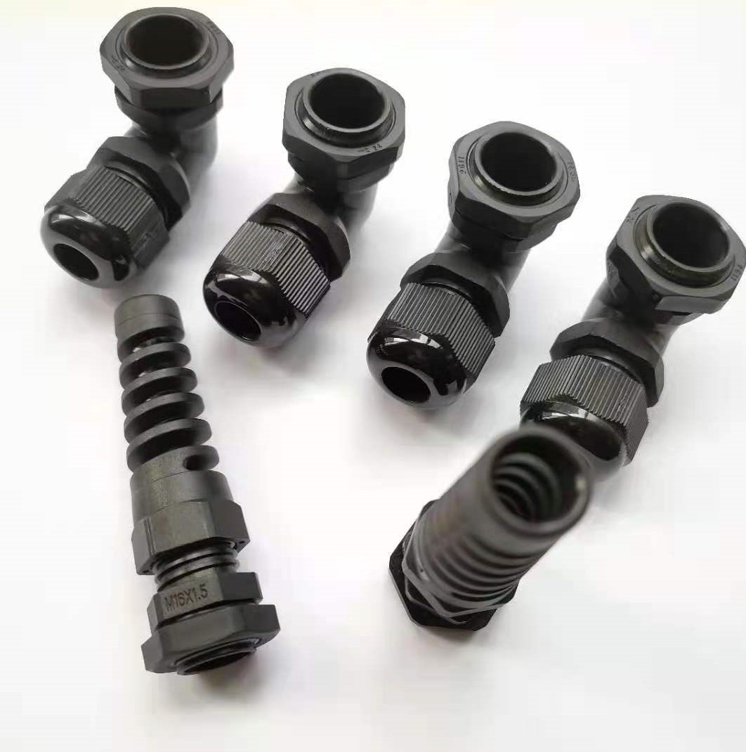 3/4 NPT Nylon Cable Gland Long Thread Waterproof M16x1.5 PG13.5 Free Sample