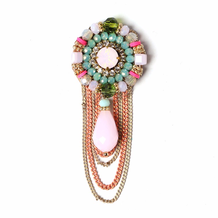 Fashion Women Accessories Crystal Custom Letter Rhinestone Brooch Pins, new brooch design vintage brooch, Crystal Women