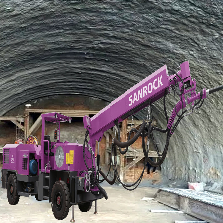 Hydraulic Shotcrete Machine Underground Tunneling Construction Concrete Shotcrete Machine