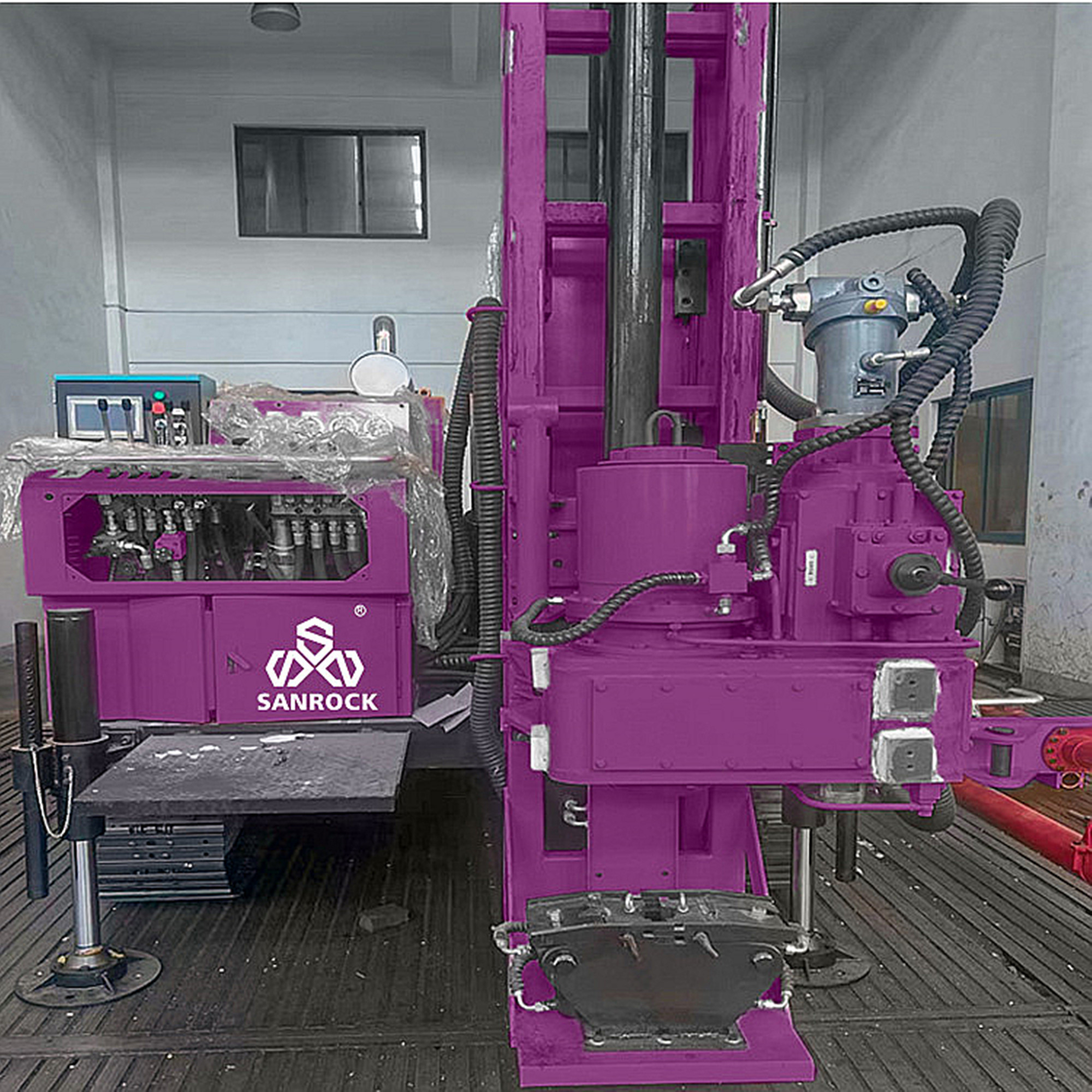 Exploration Core Drilling Rig Hydraulic Rotary Borehole Geological Drilling Rig Machine