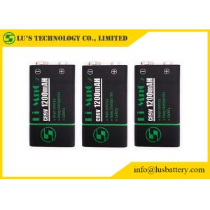 China CR9V 1200mAh 9v Square Lithium Battery Custom Design Lithium Batteries on sale
