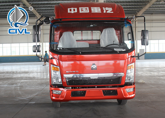 HOWO 4 X 2 Light Cargo Truck 190HP EUROIII can load 6T Economic and Fuel Saving