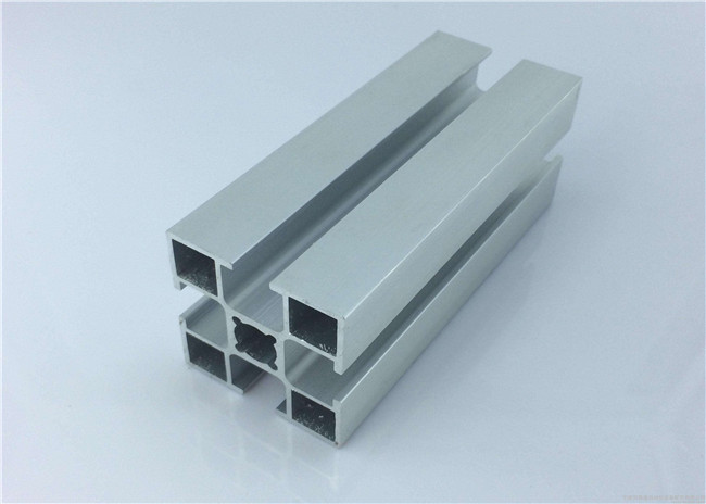 Square Tube 10-100MM 6063 6061 Construction Aluminum Profile