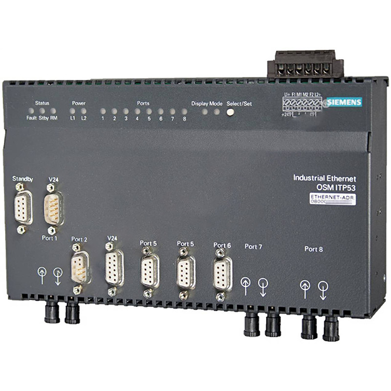 24VDC Thermal Magnetic Siemens Simatic Net Optical Switch Module 6GK1105-2AD00