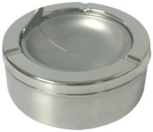 Quality Portable Windproof Hotel Ashtrays Polished Matt Finish Colour for sale