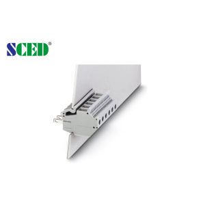  300V 15A Through Panel Terminal Blocks With Vertical Wire Inlet Manufactures