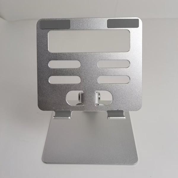 Foldable Countertop Aluminum Tablet Stand Matt Anodized