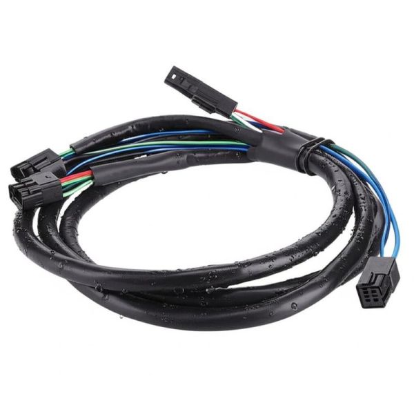 Black Insulation Air Conditioning Wiring Harness 18 AWG Wire Gauge Excellent