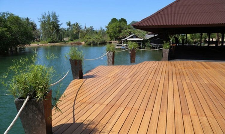 Waterproof 18mm Bamboo Composite Decking