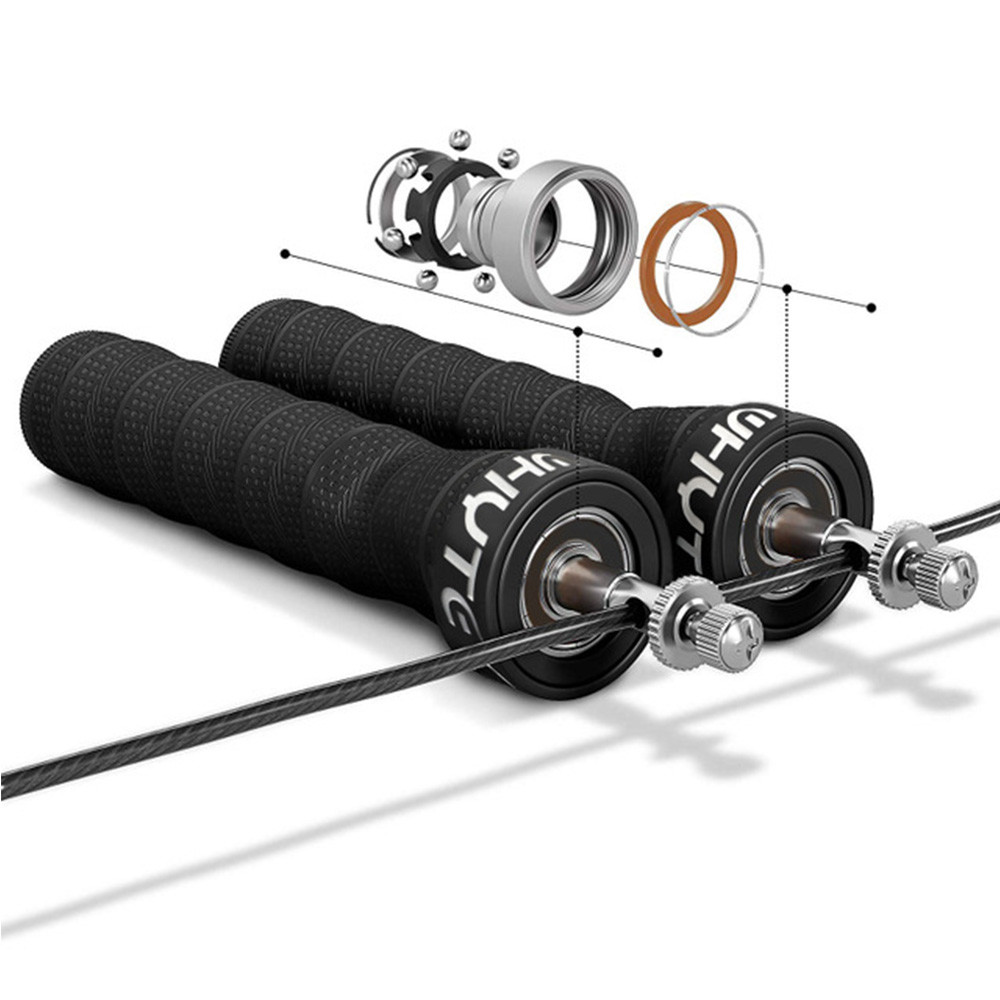 Adult Skipping Rope Skipping Ropes With Pro Ball Bearings / Anti Slip Handles