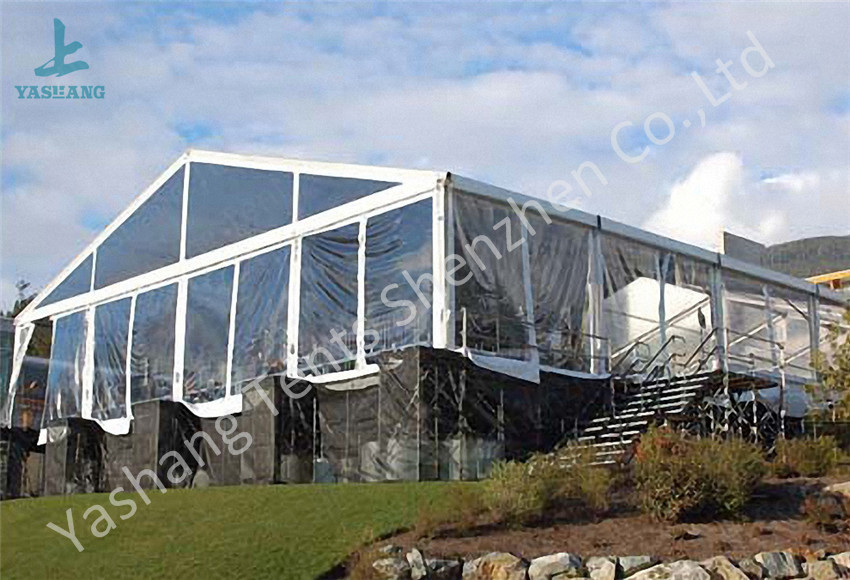 Transparent Roof Tent Outdoor Wedding Marquee Aluminum Party Structure
