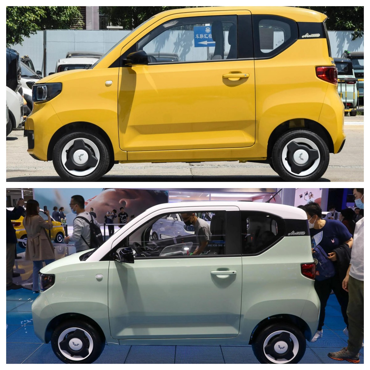 Finest Wuling Mini Lithium EV Car Total Motor Torque ≤100Nm and 80000-100000 km Battery