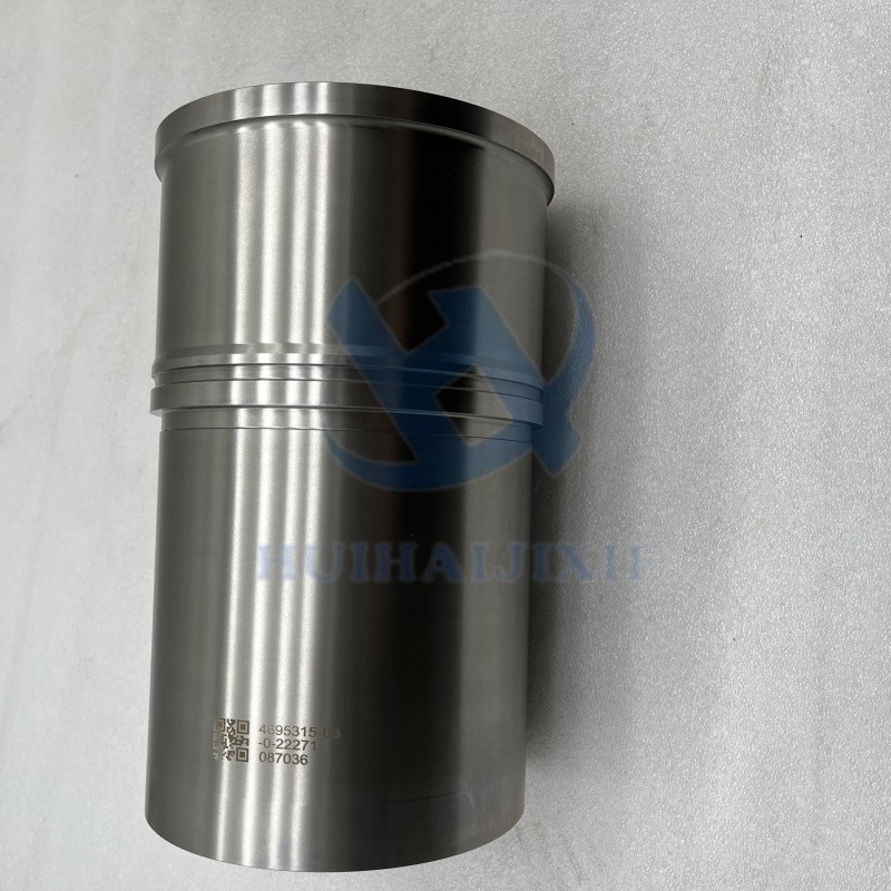 Diesel Engine Parts 469-5315 4695315 Cylinder Liner Sleeve for Caterpillar Excavator E349D 345D Wheel loader 966H 980H Engine C12 C13